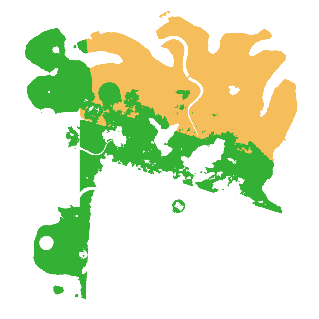 Biome Rust Map: Procedural Map, Size: 4000, Seed: 29456314