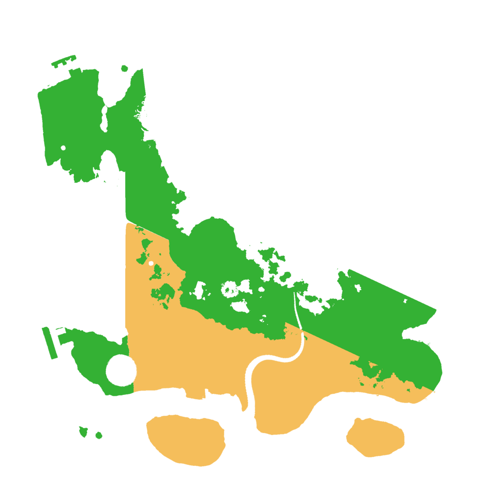 Biome Rust Map: Procedural Map, Size: 3000, Seed: 1797106966