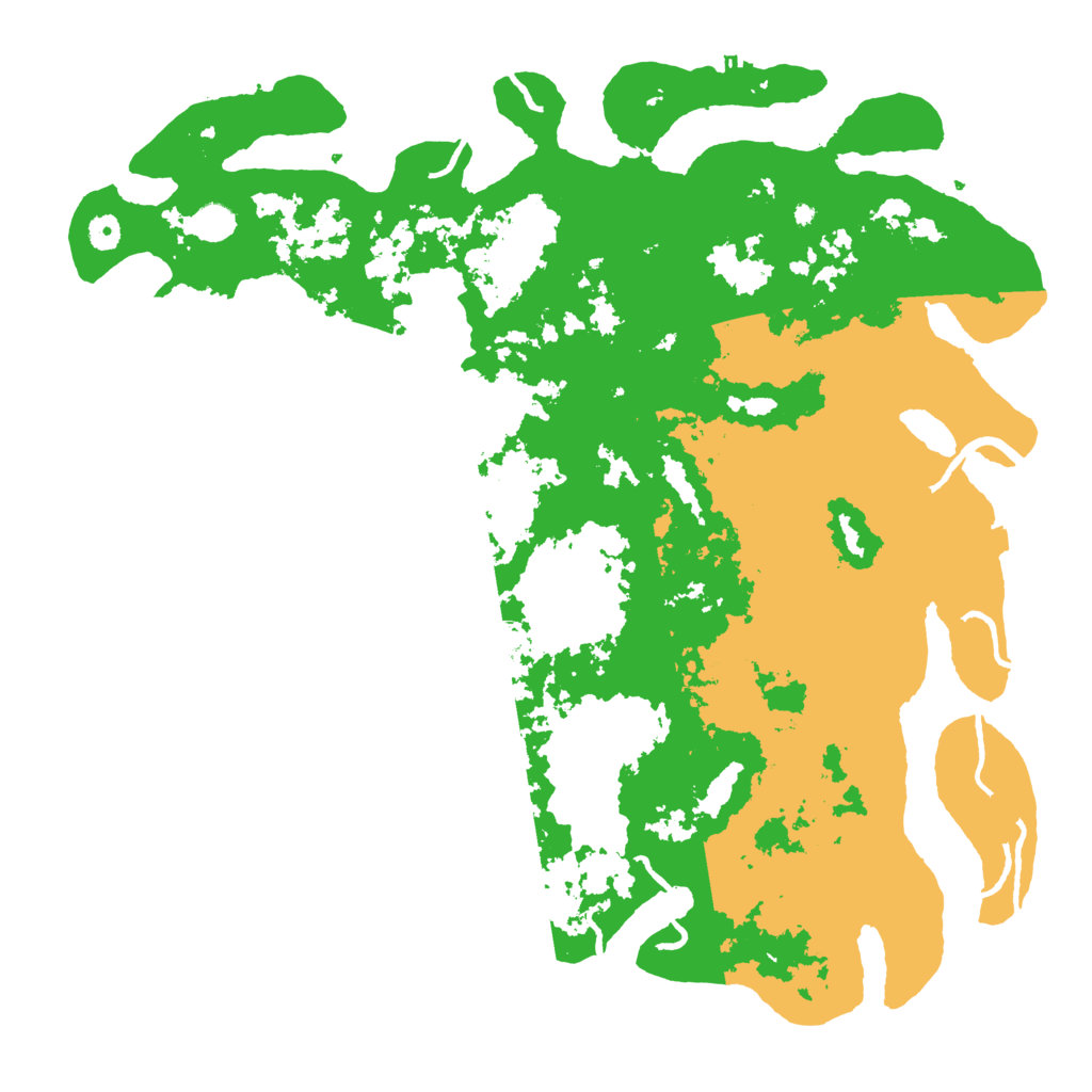 Biome Rust Map: Procedural Map, Size: 5000, Seed: 1142810730