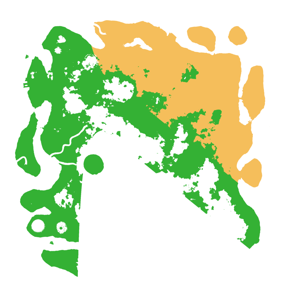 Biome Rust Map: Procedural Map, Size: 4000, Seed: 324574458