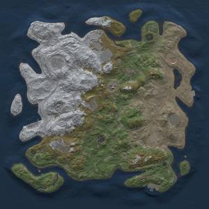 Thumbnail Rust Map: Procedural Map, Size: 4250, Seed: 1803811115, 19 Monuments