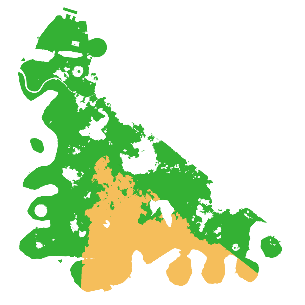 Biome Rust Map: Procedural Map, Size: 4250, Seed: 727824976