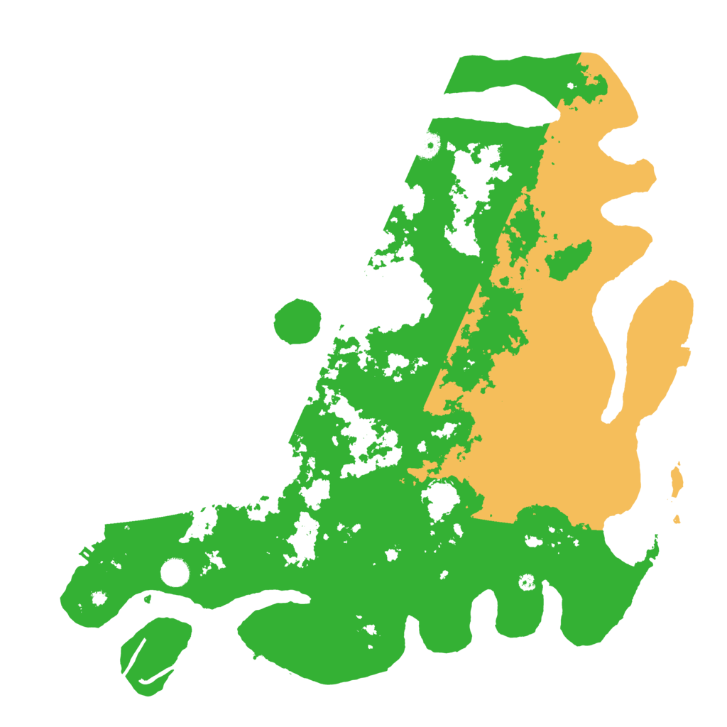 Biome Rust Map: Procedural Map, Size: 4450, Seed: 34534