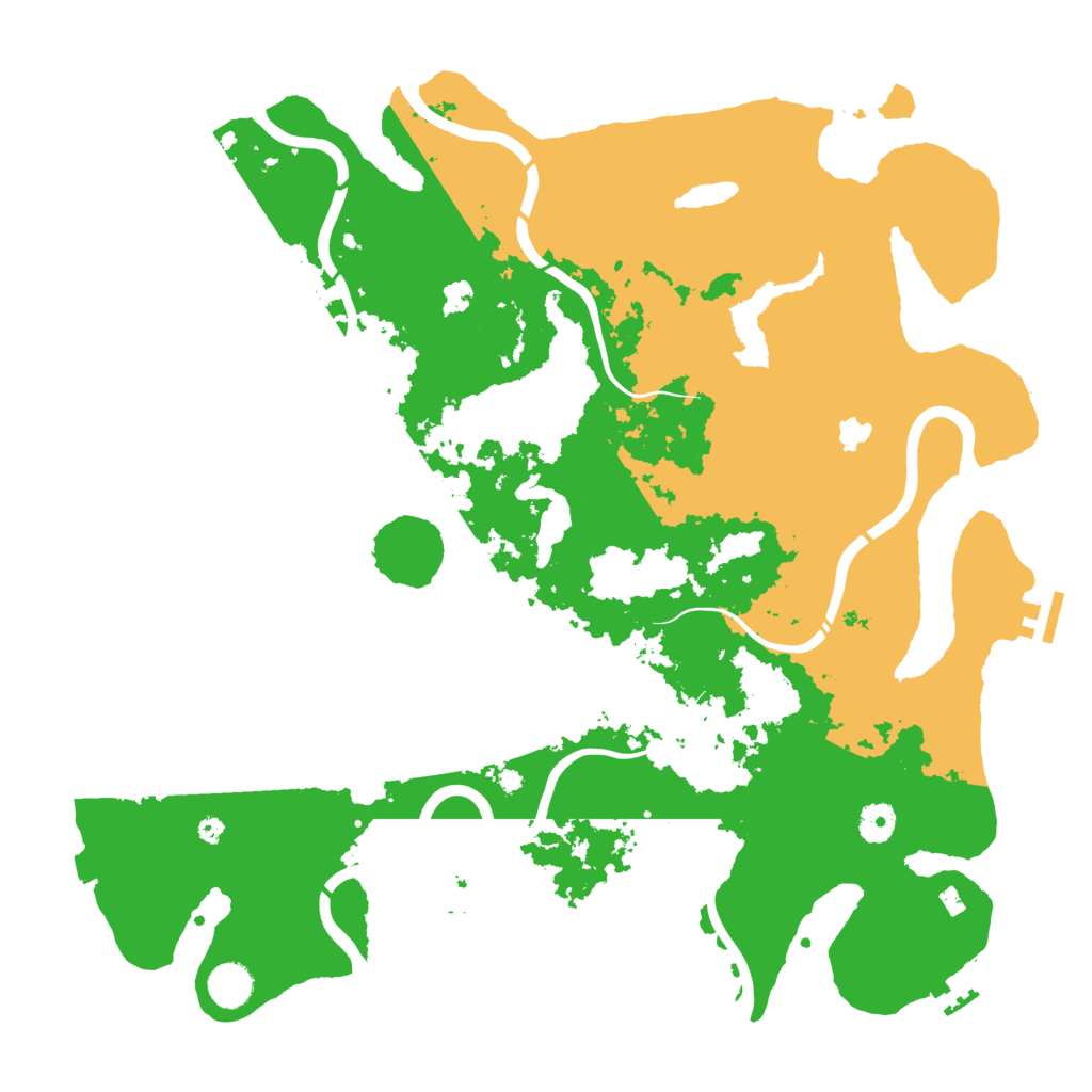 Biome Rust Map: Procedural Map, Size: 4250, Seed: 292762524
