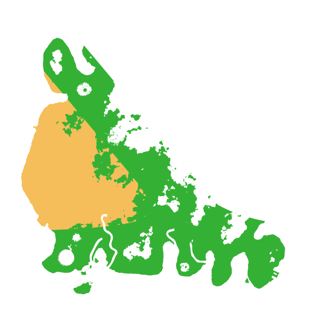 Biome Rust Map: Procedural Map, Size: 3500, Seed: 267062872