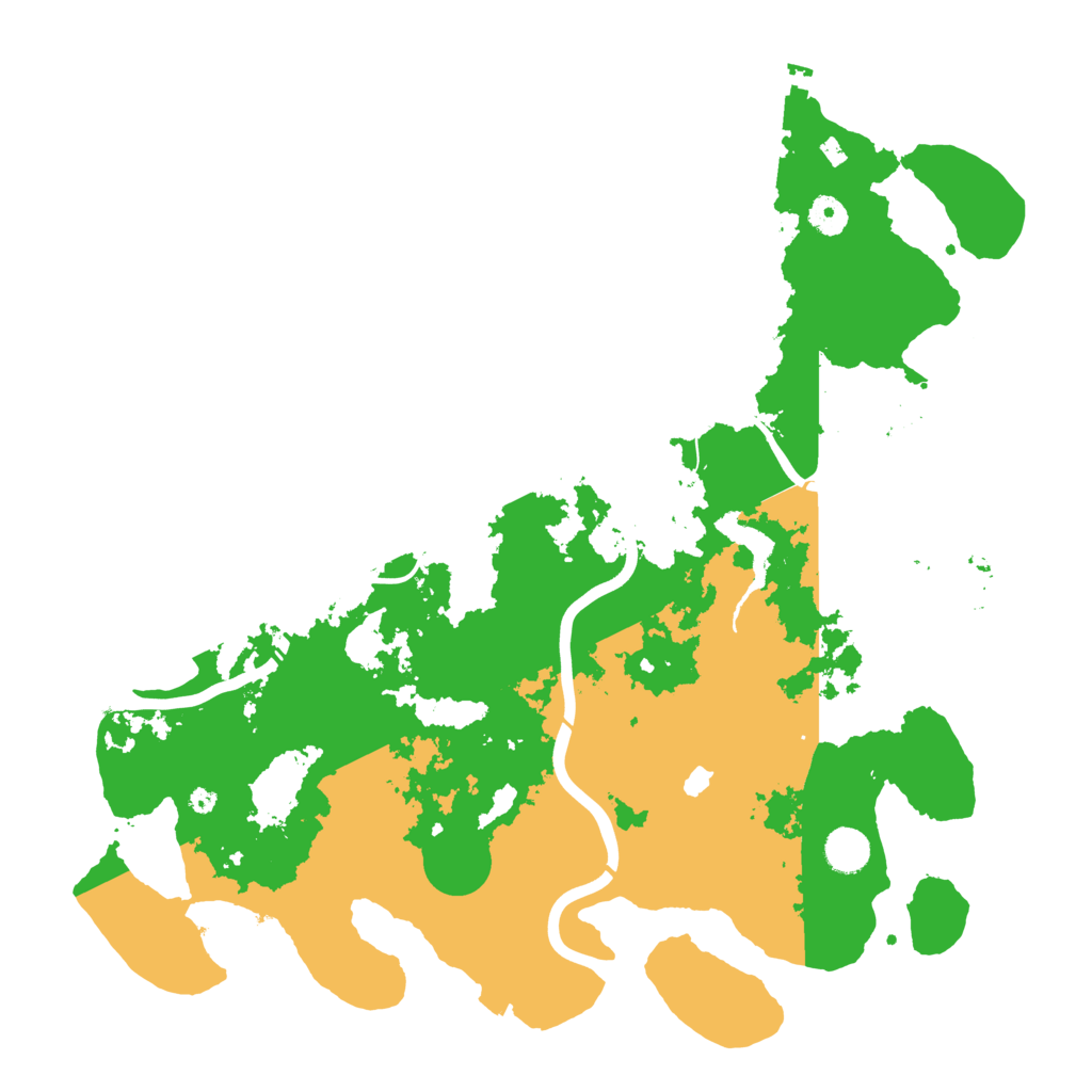 Biome Rust Map: Procedural Map, Size: 4250, Seed: 1111111191