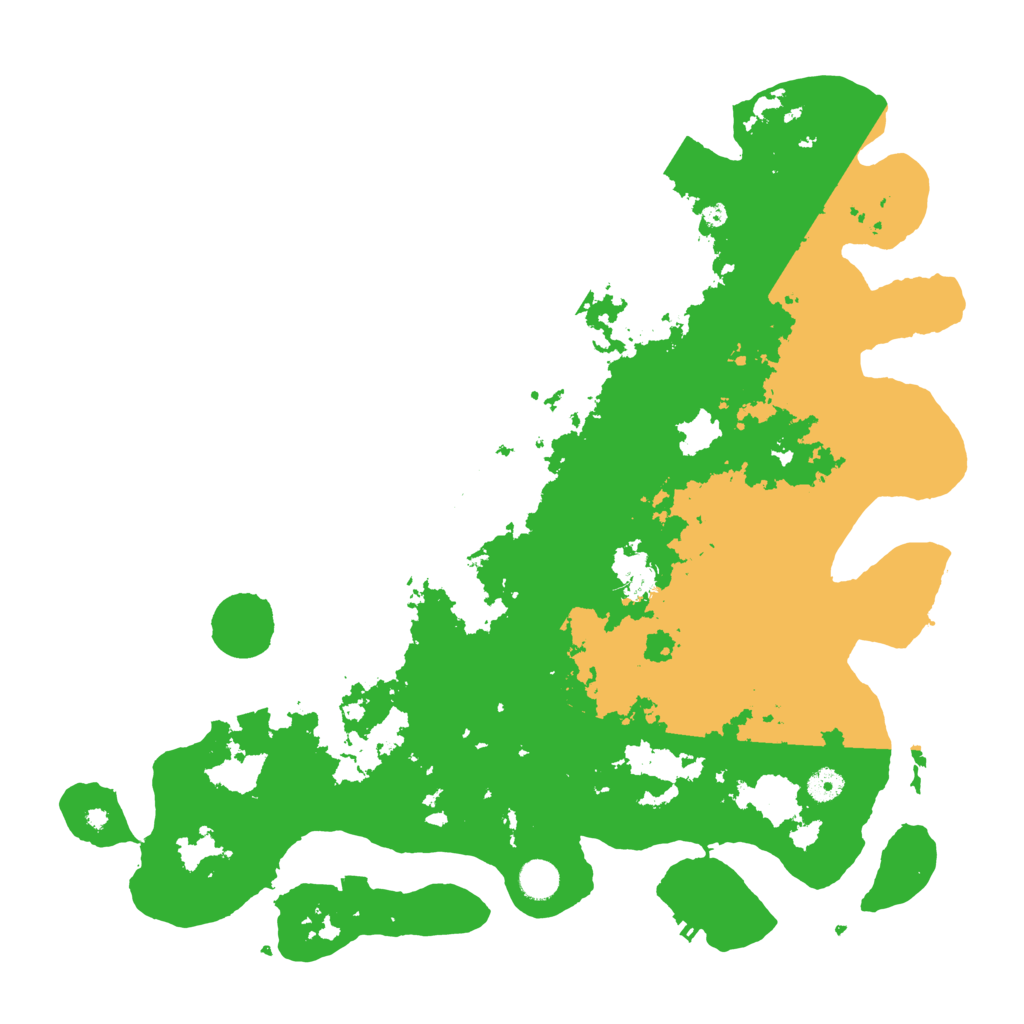 Biome Rust Map: Procedural Map, Size: 4500, Seed: 1749331121