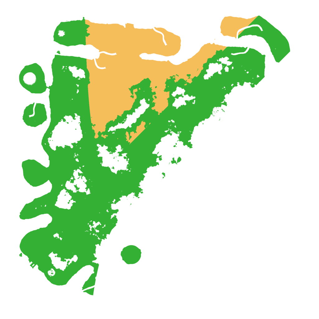 Biome Rust Map: Procedural Map, Size: 4500, Seed: 962956589