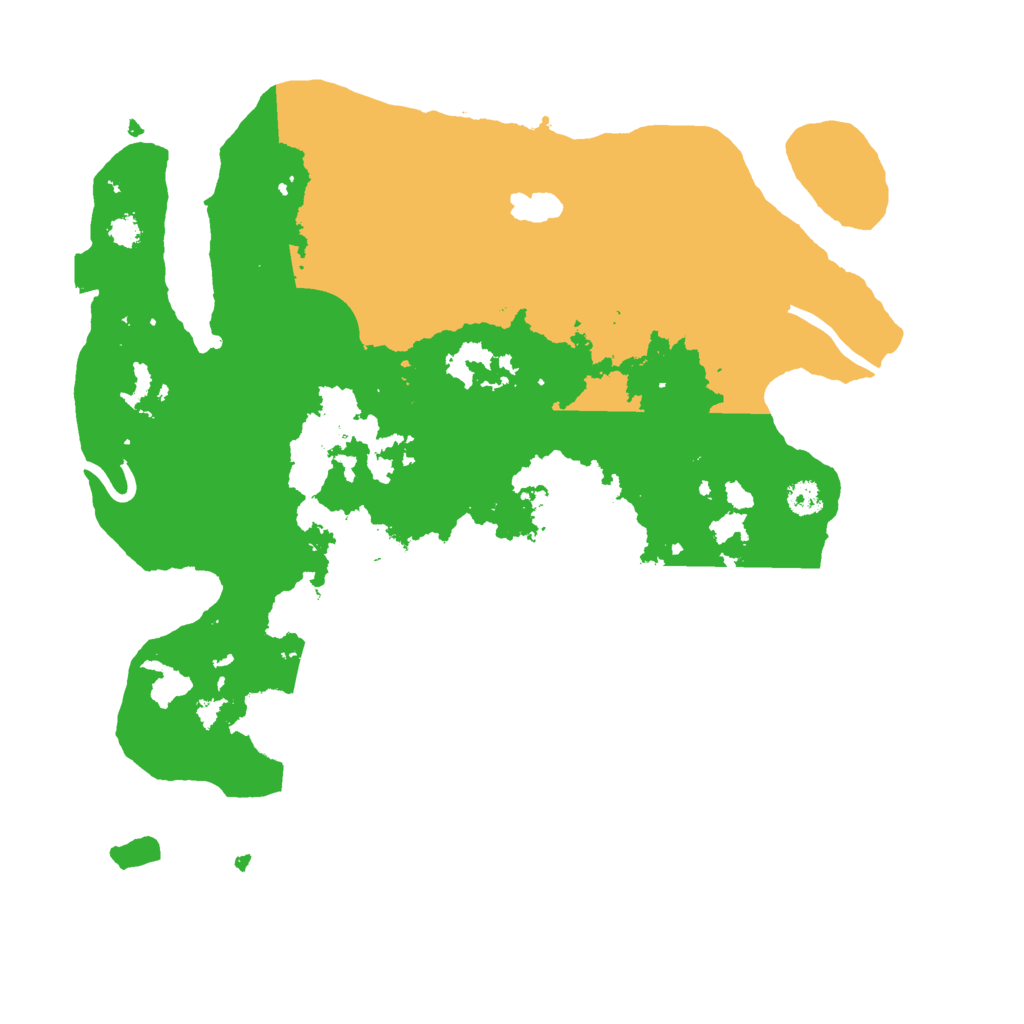 Biome Rust Map: Procedural Map, Size: 3000, Seed: 1889917387