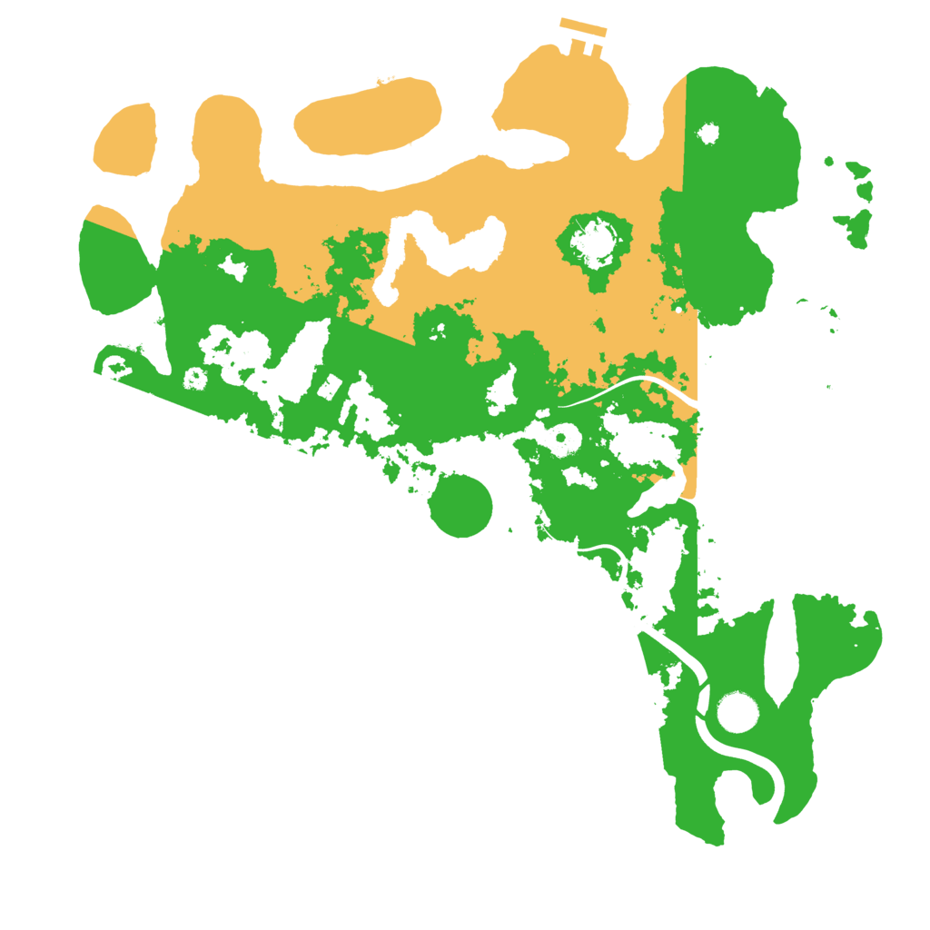 Biome Rust Map: Procedural Map, Size: 4000, Seed: 111277387