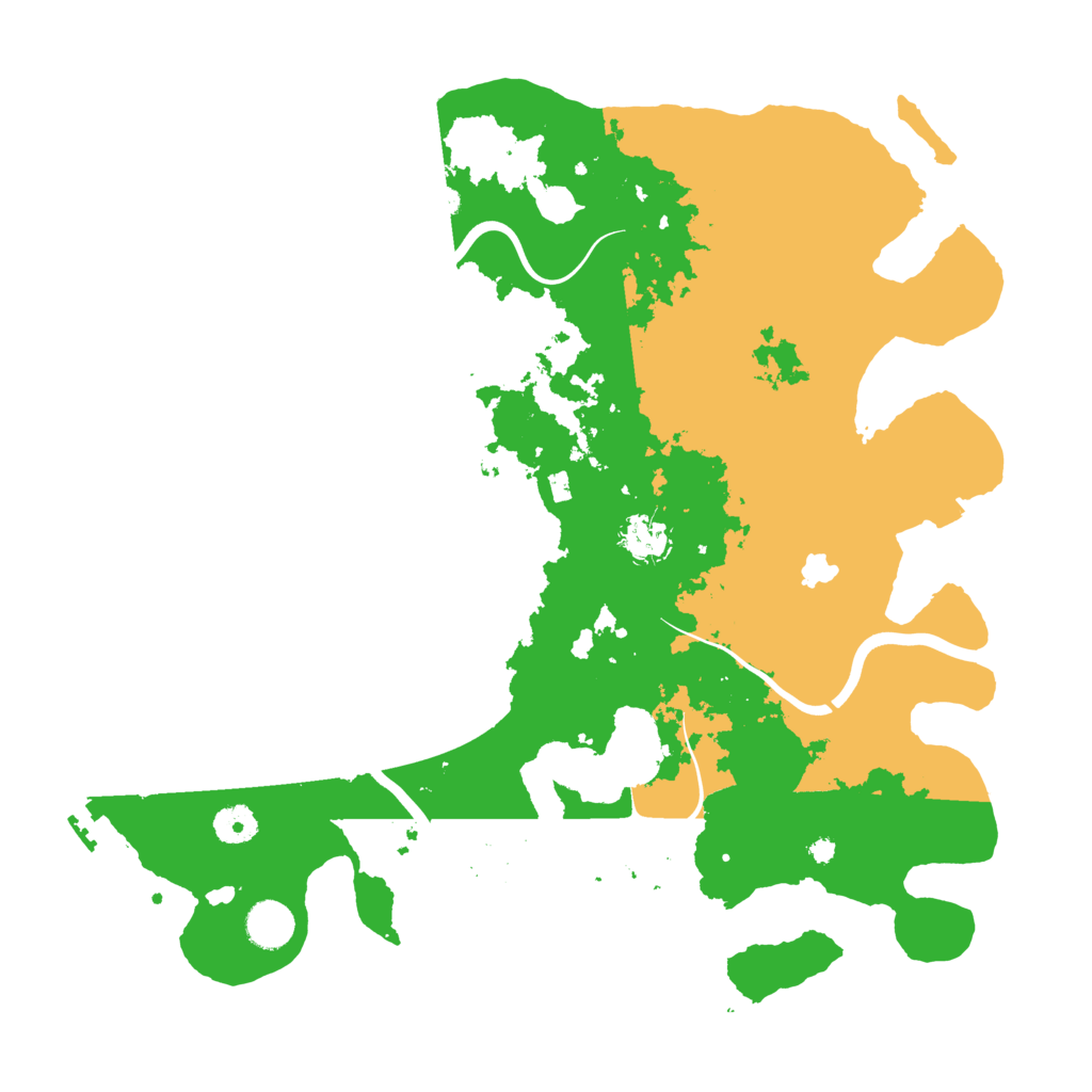 Biome Rust Map: Procedural Map, Size: 4000, Seed: 1536190724