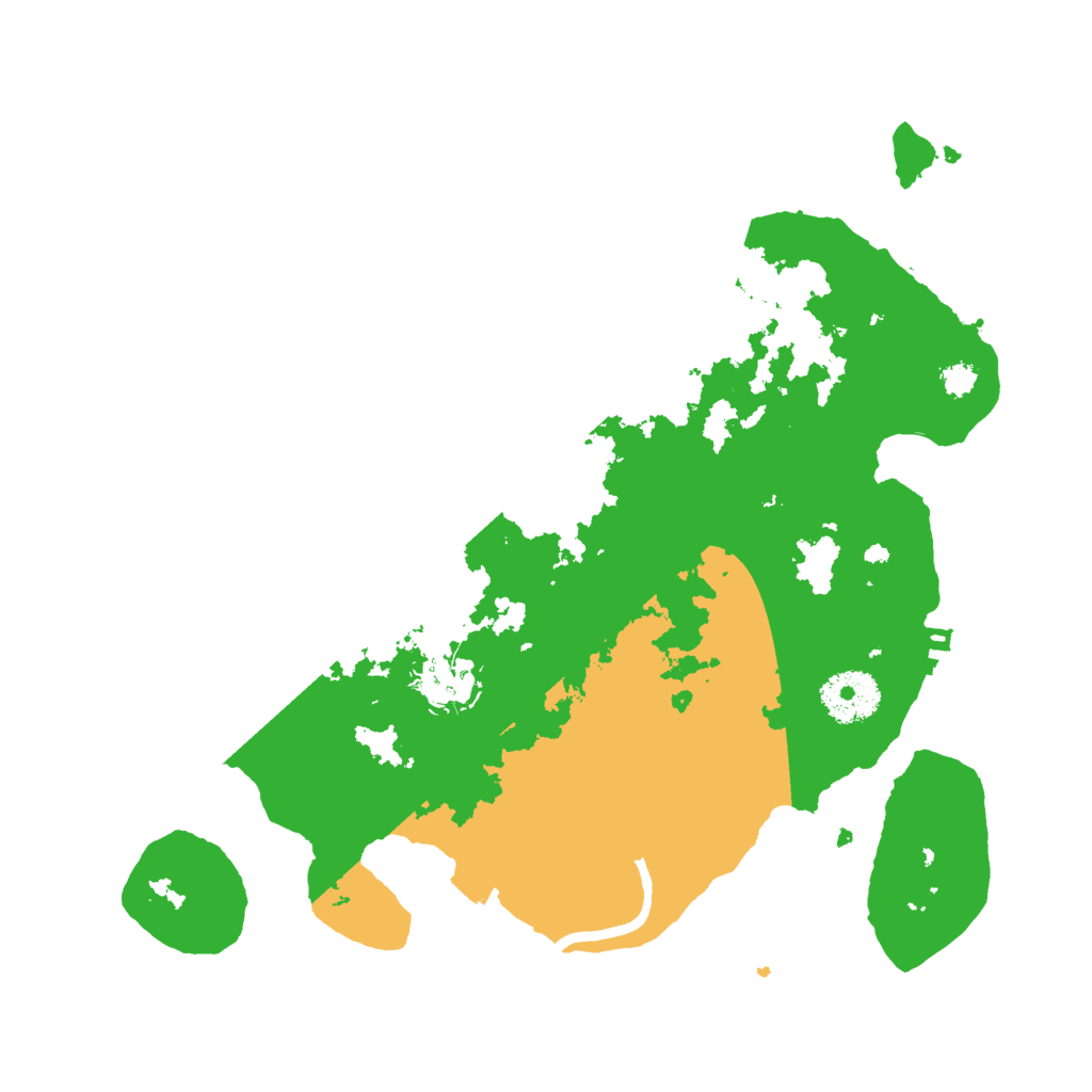 Biome Rust Map: Procedural Map, Size: 3000, Seed: 1416268213