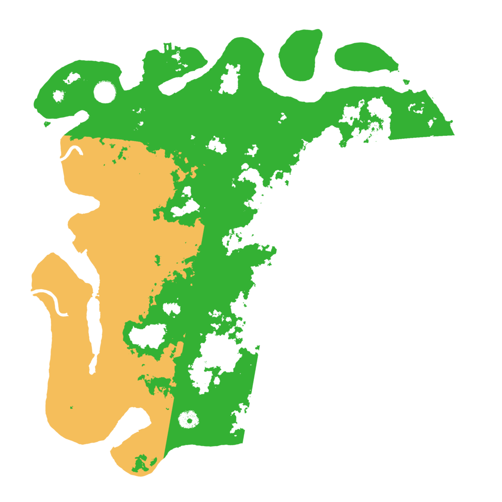 Biome Rust Map: Procedural Map, Size: 4000, Seed: 47938352