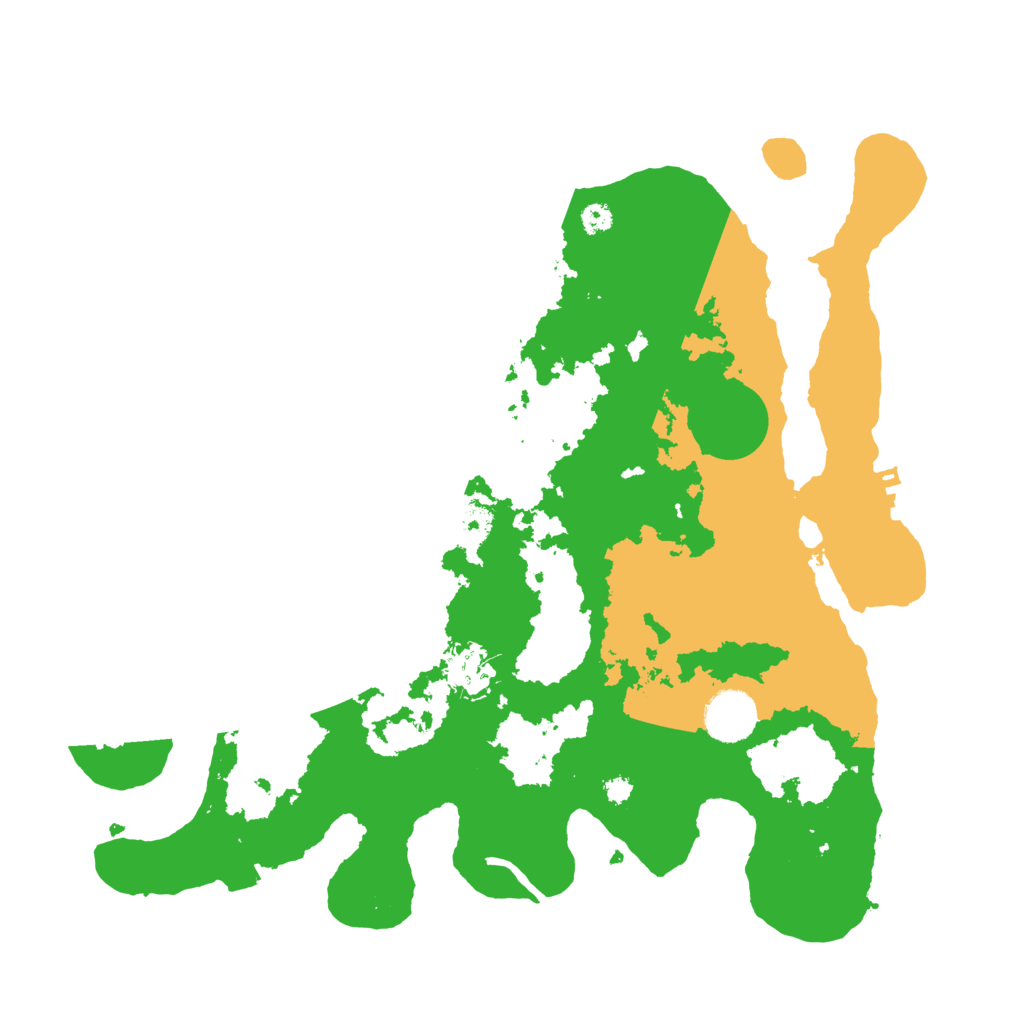 Biome Rust Map: Procedural Map, Size: 3500, Seed: 1126123026