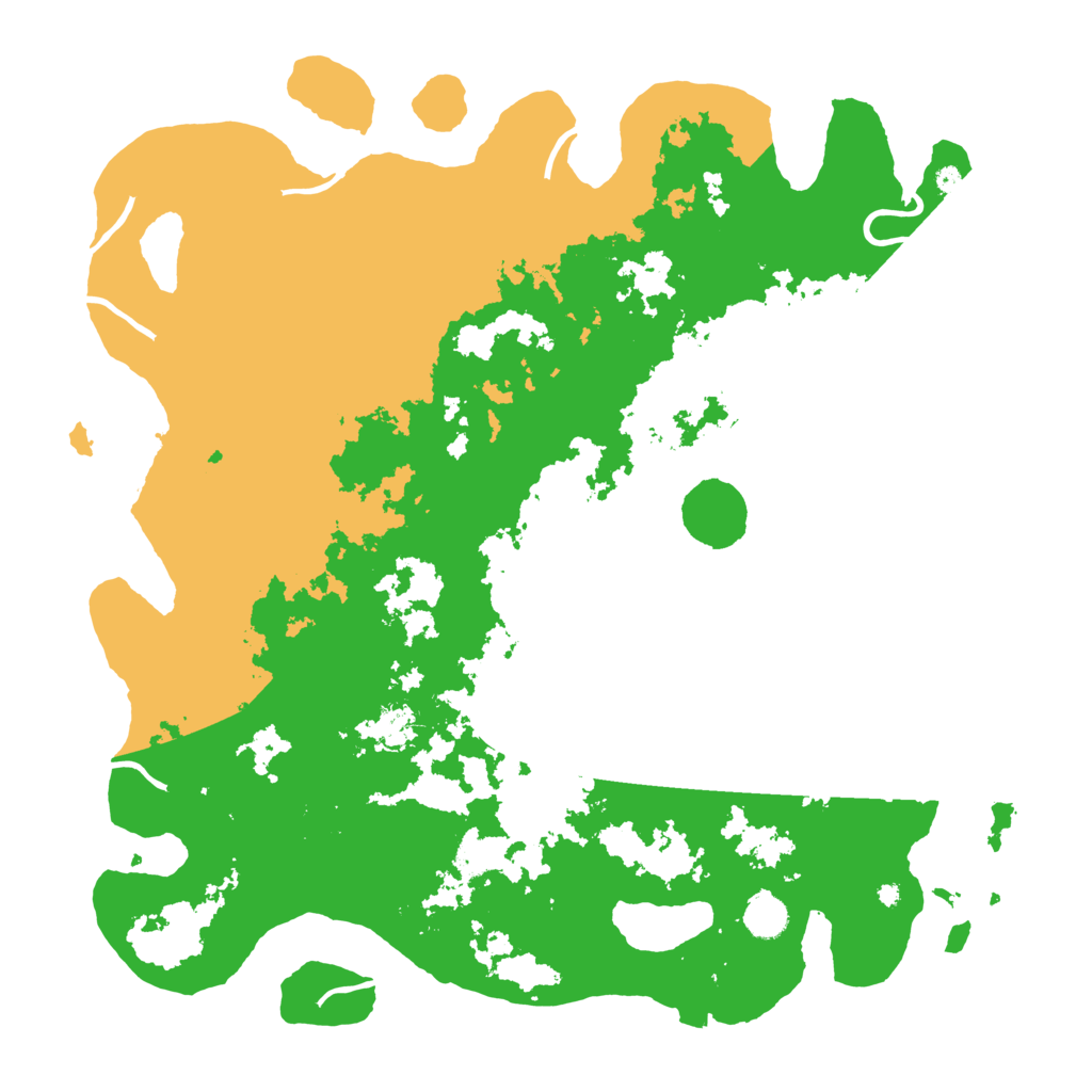 Biome Rust Map: Procedural Map, Size: 4500, Seed: 20230815