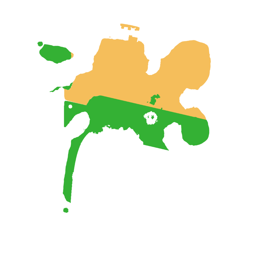 Biome Rust Map: Procedural Map, Size: 2000, Seed: 1939176169