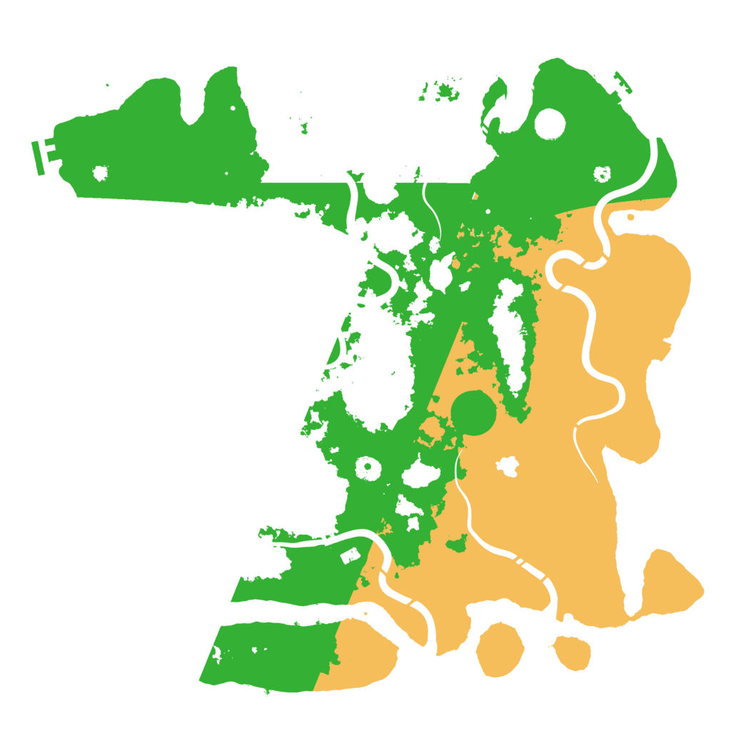 Biome Rust Map: Procedural Map, Size: 4300, Seed: 1730659043