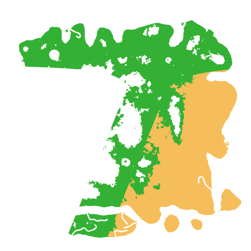 Biome Rust Map: Procedural Map, Size: 4300, Seed: 1730659043