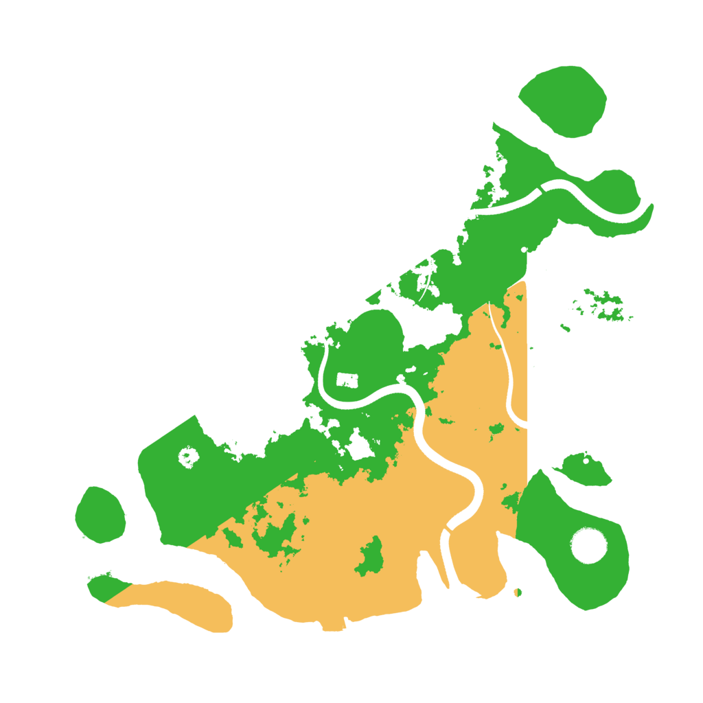 Biome Rust Map: Procedural Map, Size: 3500, Seed: 1885536629