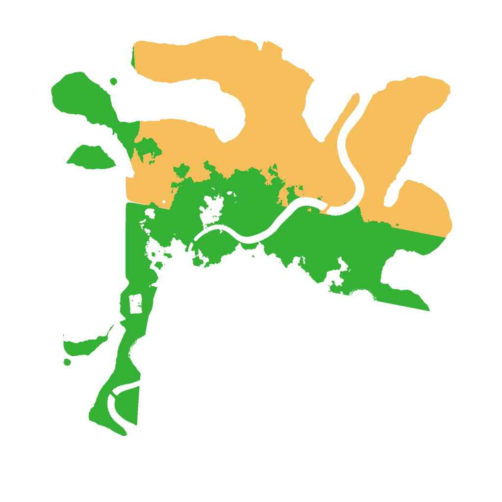 Biome Rust Map: Procedural Map, Size: 2800, Seed: 483