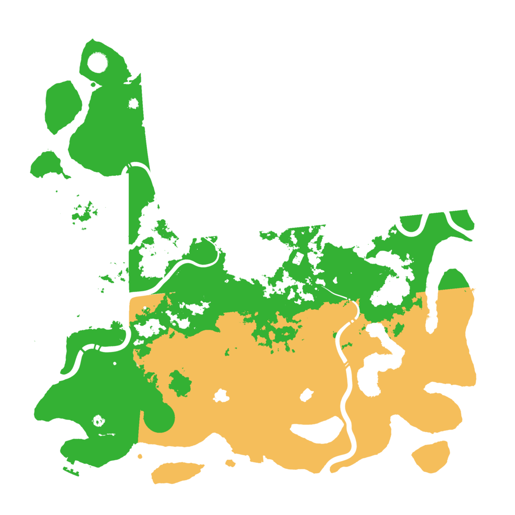 Biome Rust Map: Procedural Map, Size: 4500, Seed: 1687082156