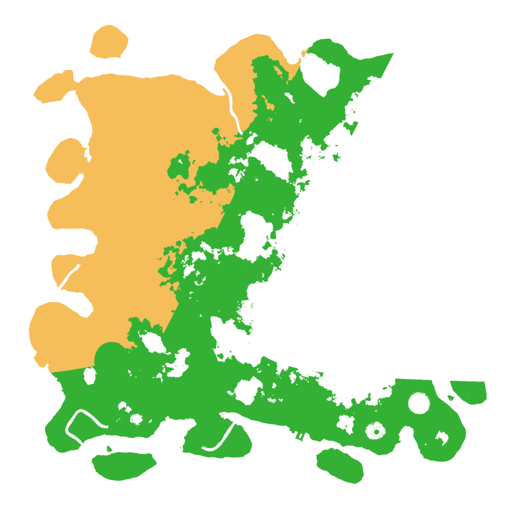 Biome Rust Map: Procedural Map, Size: 4255, Seed: 696969