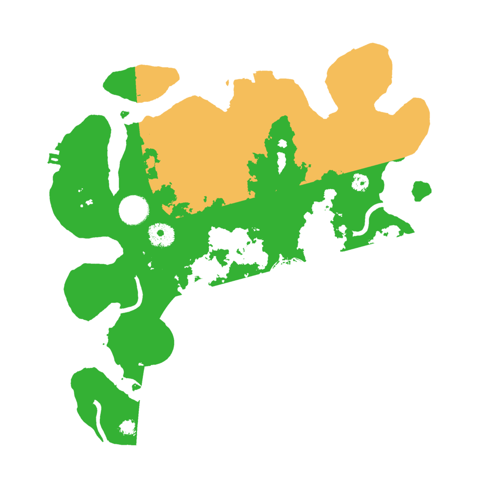 Biome Rust Map: Procedural Map, Size: 3000, Seed: 2104940298