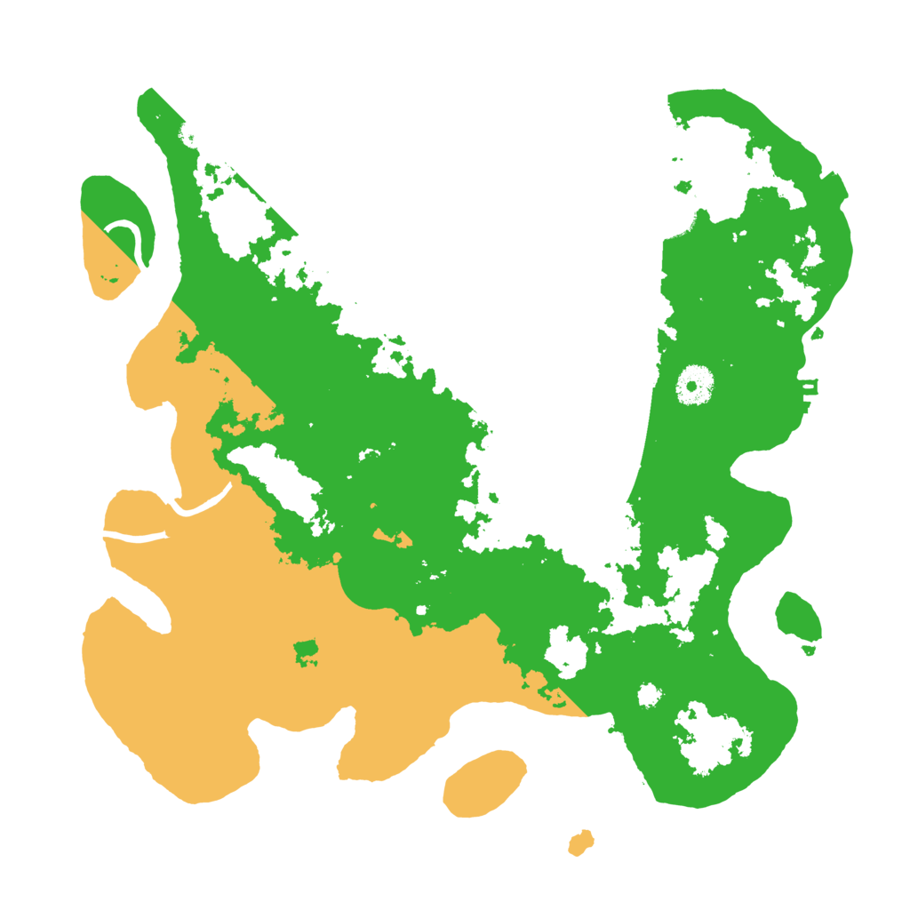 Biome Rust Map: Procedural Map, Size: 3500, Seed: 1636802094