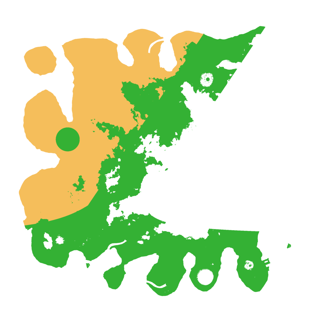 Biome Rust Map: Procedural Map, Size: 3500, Seed: 1475164994