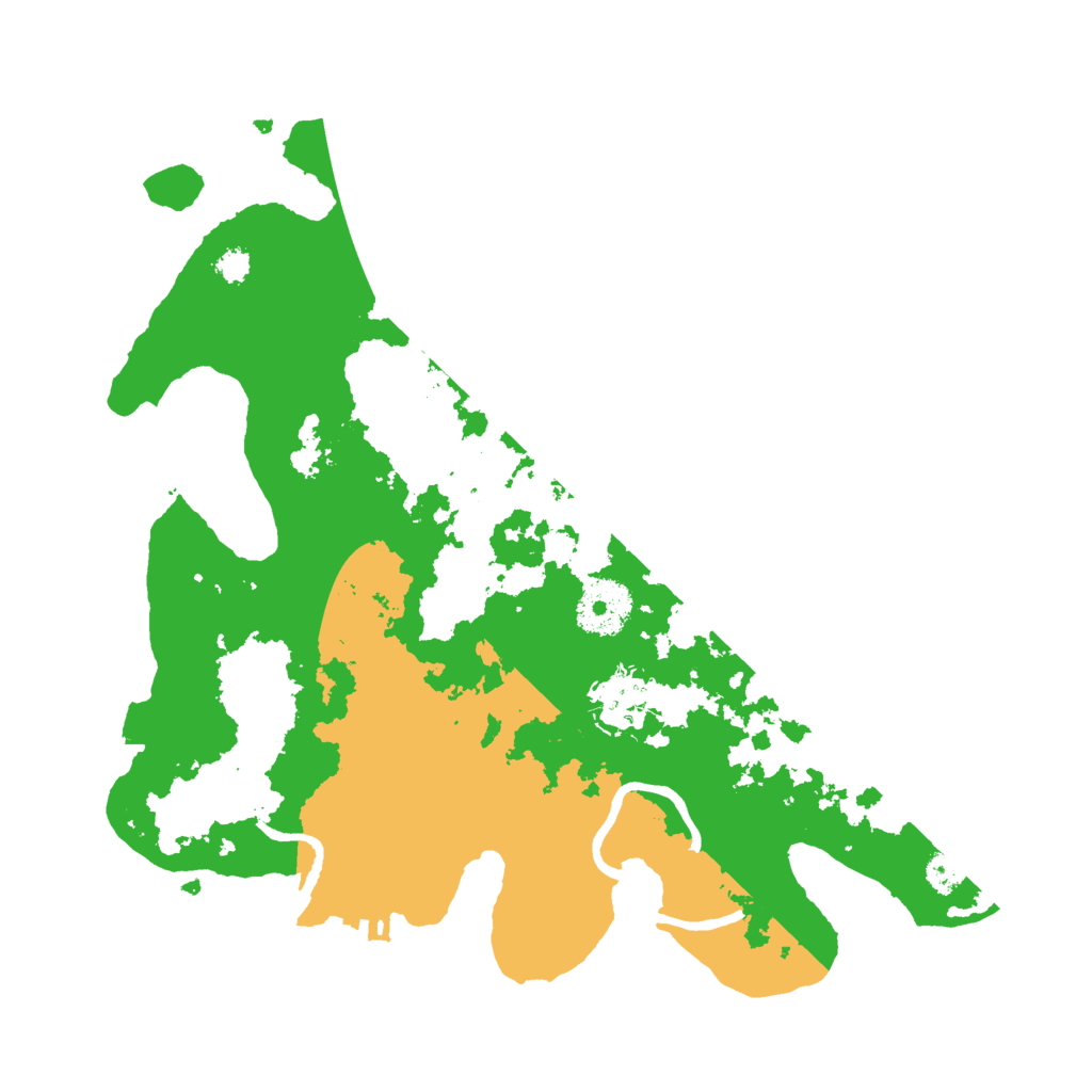 Biome Rust Map: Procedural Map, Size: 3000, Seed: 26543