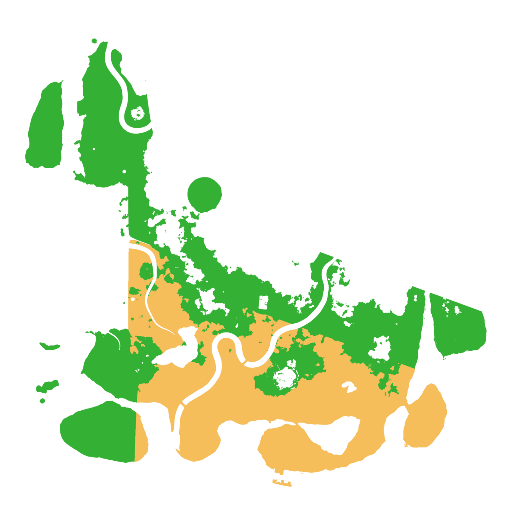 Biome Rust Map: Procedural Map, Size: 4000, Seed: 841881034