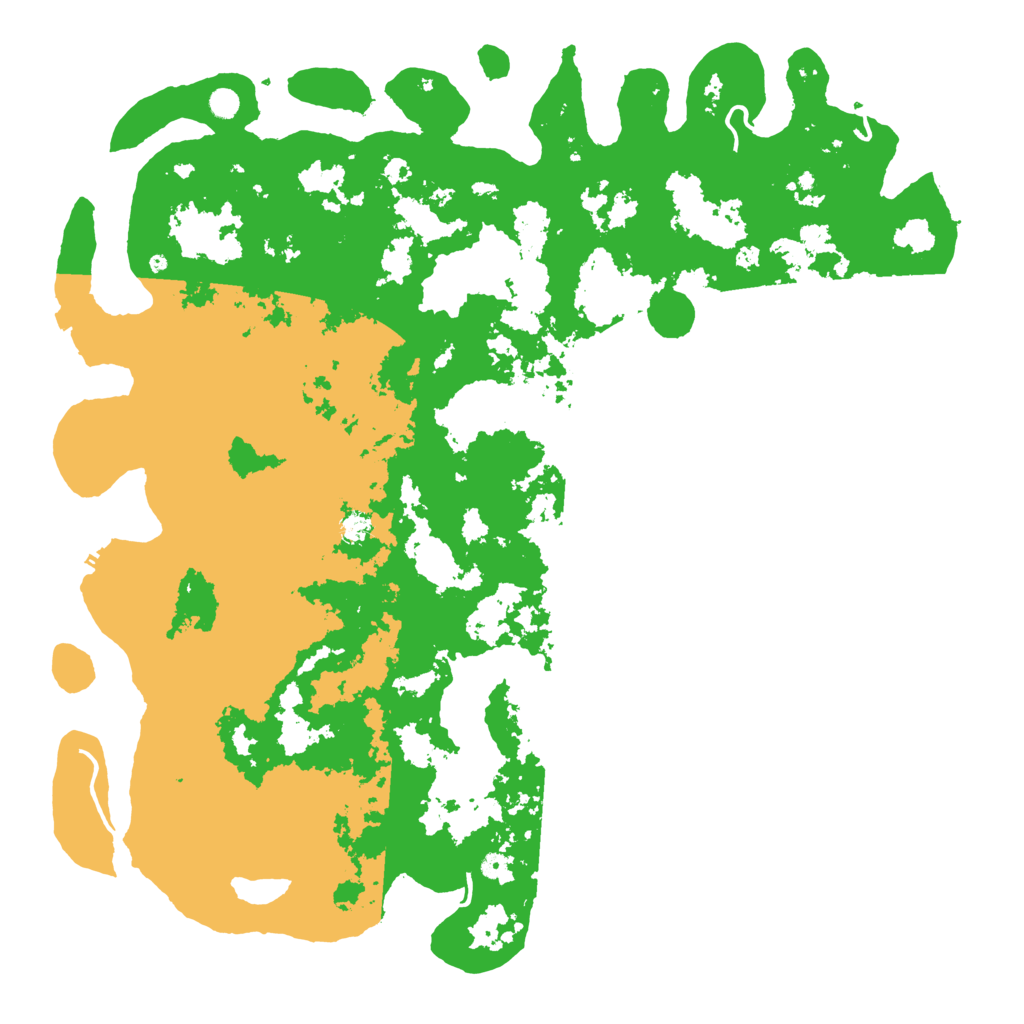 Biome Rust Map: Procedural Map, Size: 6000, Seed: 8542279
