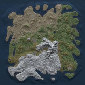 Thumbnail Rust Map: Procedural Map, Size: 5000, Seed: 3212020, 19 Monuments