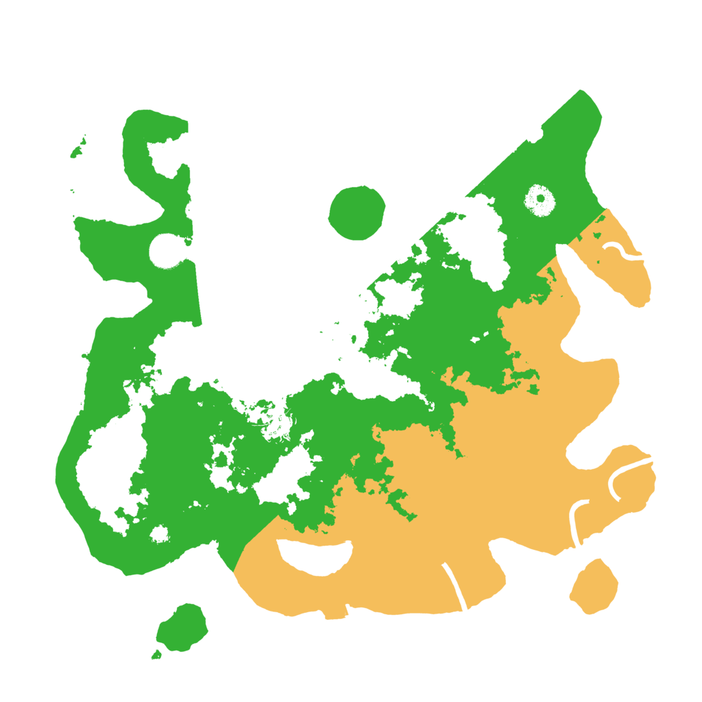 Biome Rust Map: Procedural Map, Size: 3500, Seed: 1791831924