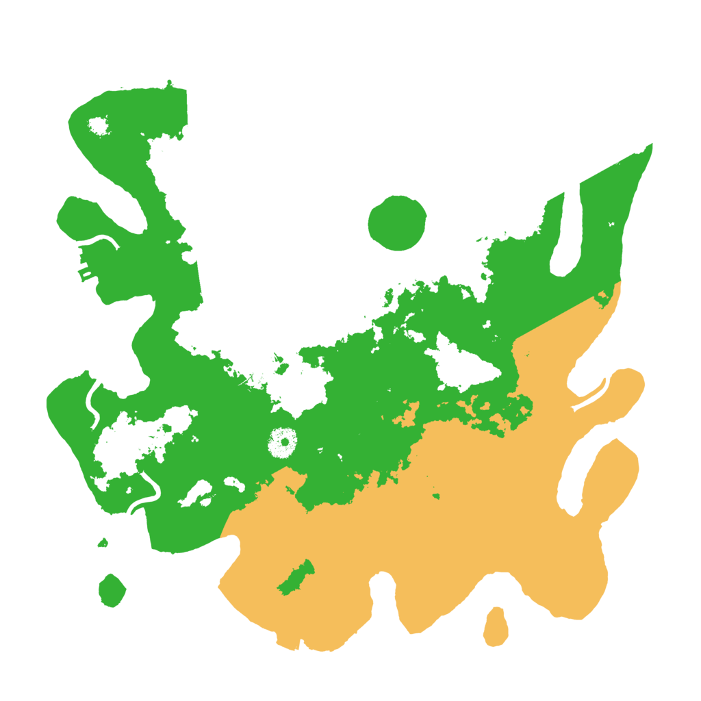 Biome Rust Map: Procedural Map, Size: 3500, Seed: 6162024