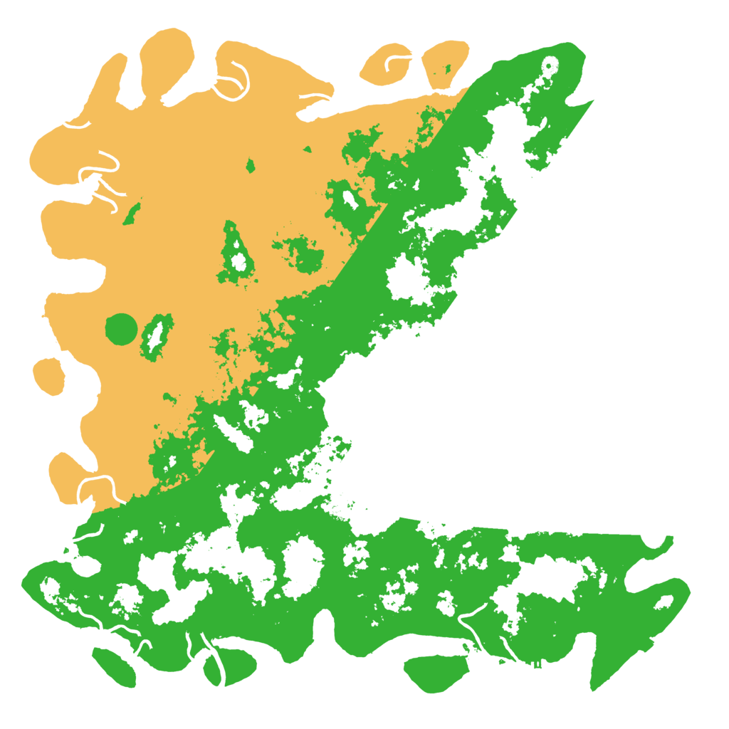 Biome Rust Map: Procedural Map, Size: 6000, Seed: 416298623