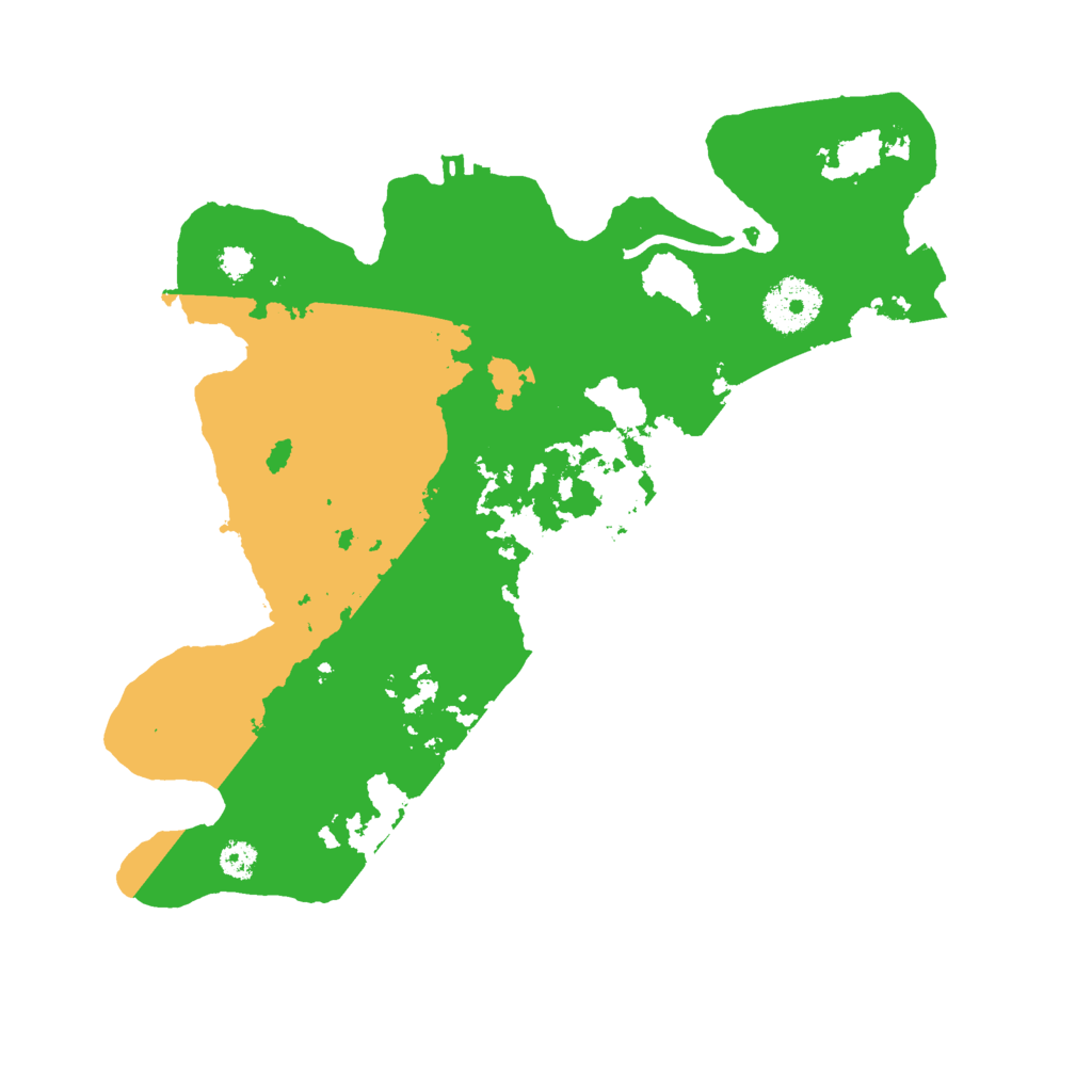Biome Rust Map: Procedural Map, Size: 3000, Seed: 89139615