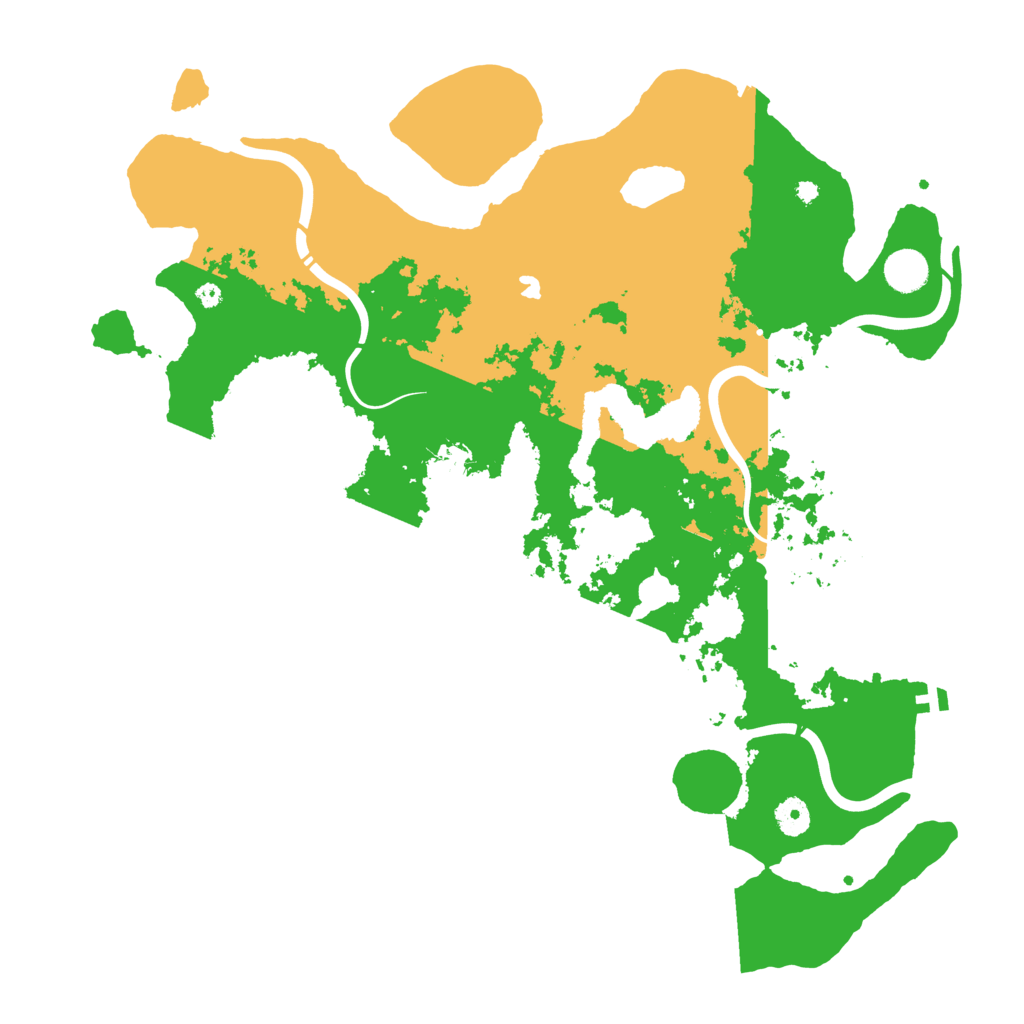 Biome Rust Map: Procedural Map, Size: 4250, Seed: 60233279
