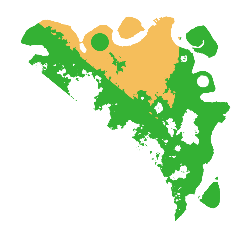 Biome Rust Map: Procedural Map, Size: 3650, Seed: 99242933