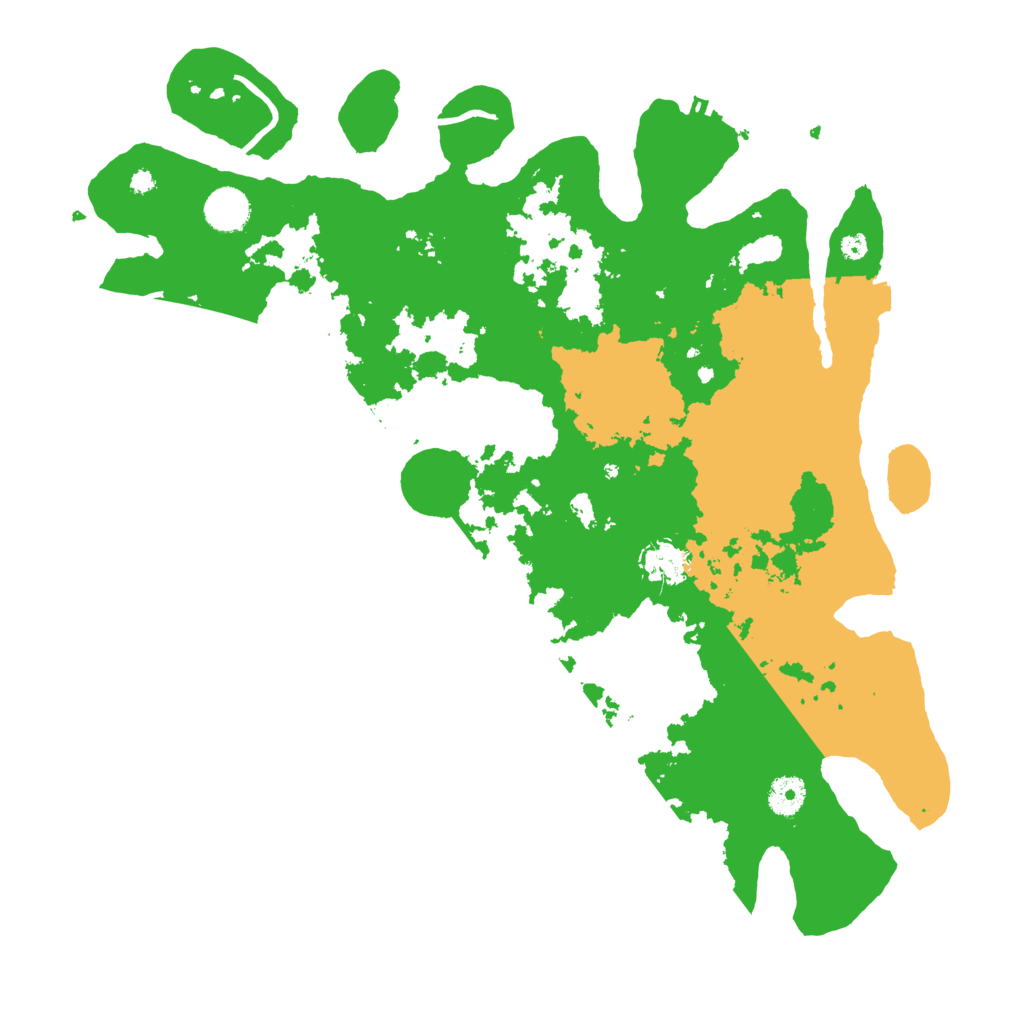 Biome Rust Map: Procedural Map, Size: 4000, Seed: 1460661464