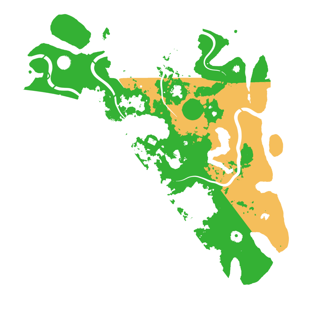 Biome Rust Map: Procedural Map, Size: 4000, Seed: 1460661464