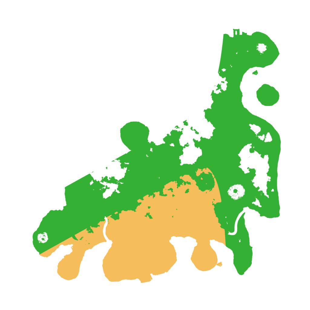 Biome Rust Map: Procedural Map, Size: 3000, Seed: 1624956614