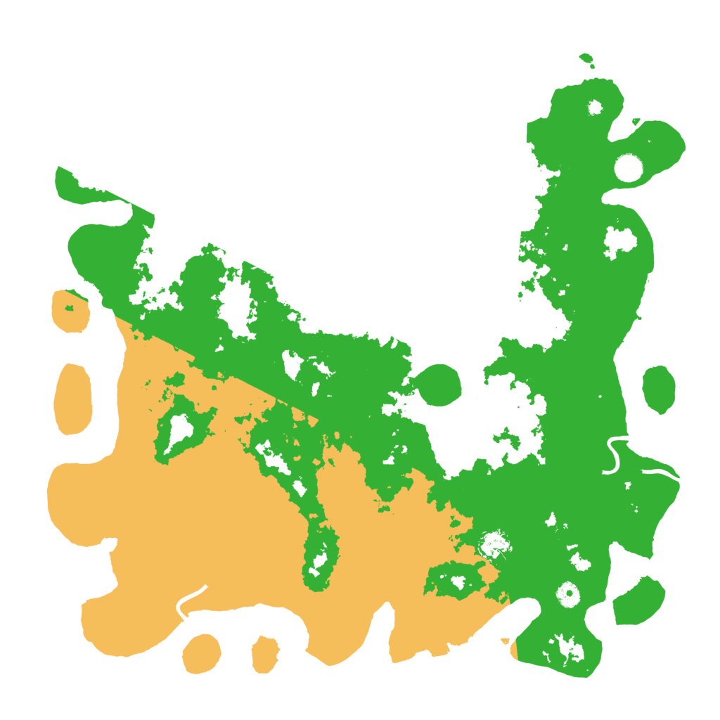 Biome Rust Map: Procedural Map, Size: 4500, Seed: 682581866