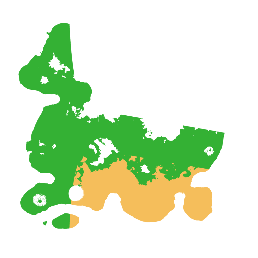 Biome Rust Map: Procedural Map, Size: 3000, Seed: 1317493672