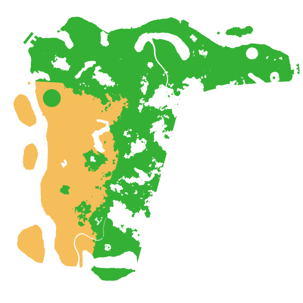 Biome Rust Map: Procedural Map, Size: 4500, Seed: 1165614069
