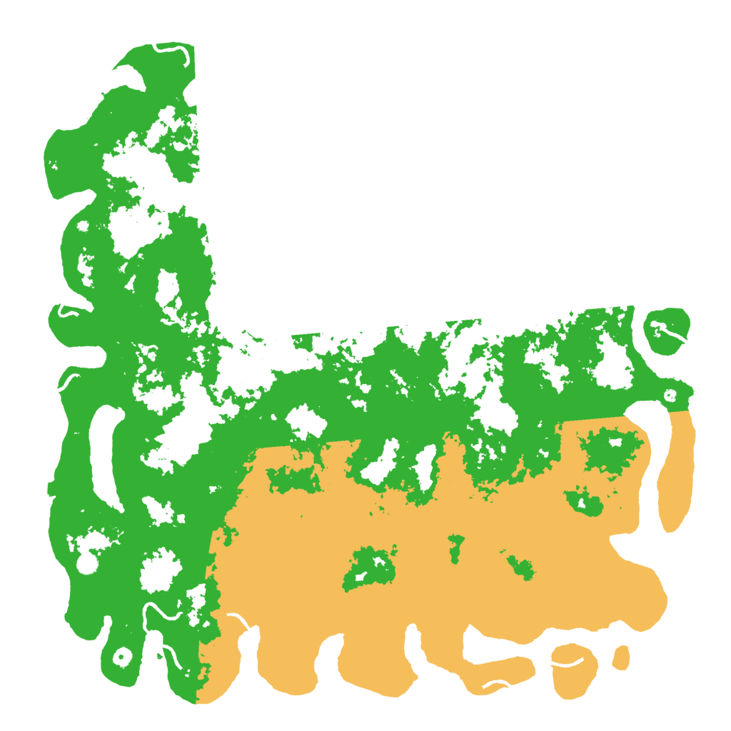 Biome Rust Map: Procedural Map, Size: 6000, Seed: 4090