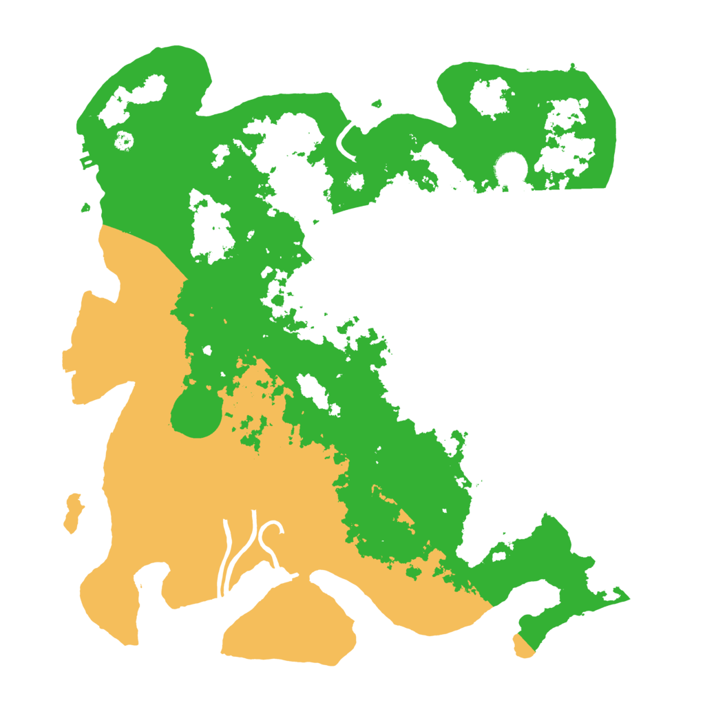 Biome Rust Map: Procedural Map, Size: 3750, Seed: 64108536