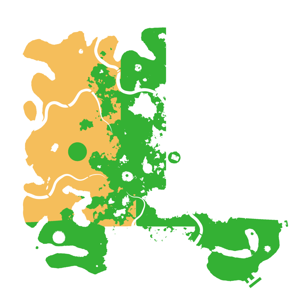 Biome Rust Map: Procedural Map, Size: 4255, Seed: 69696