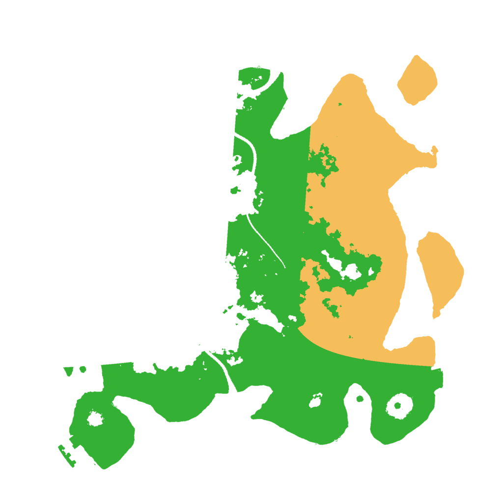 Biome Rust Map: Procedural Map, Size: 3000, Seed: 360794257