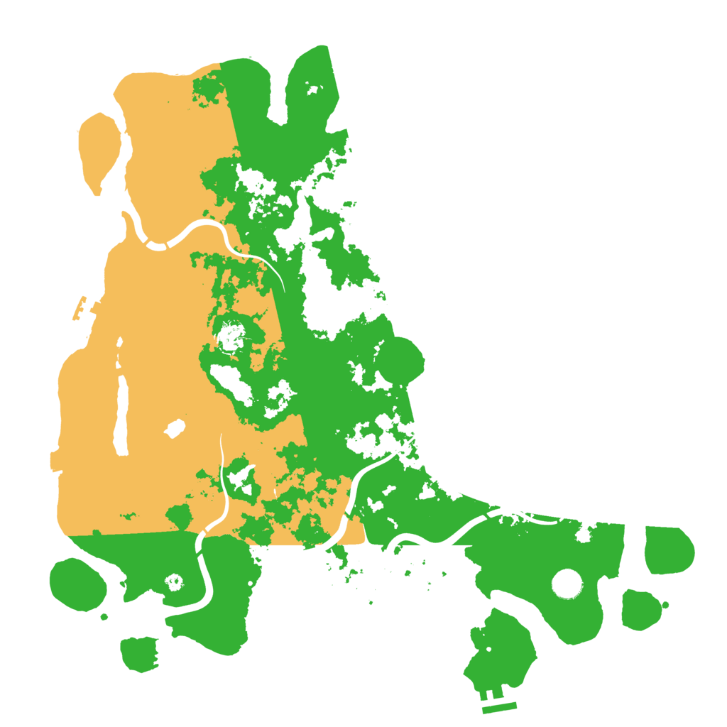 Biome Rust Map: Procedural Map, Size: 4250, Seed: 1855566903